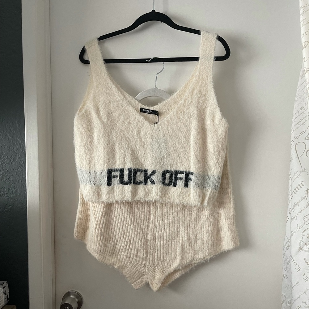 Fuck off Tank and Shorts 🩳 set